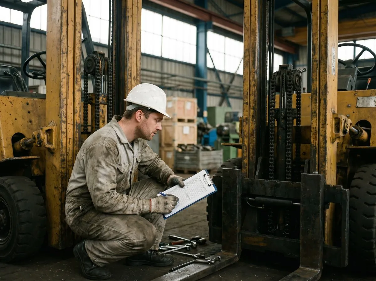 Lifting equipment inspection